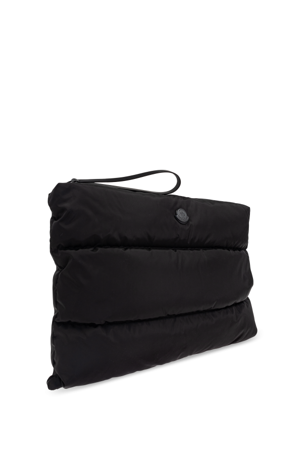Moncler BLACK Quilted bag with logo 4