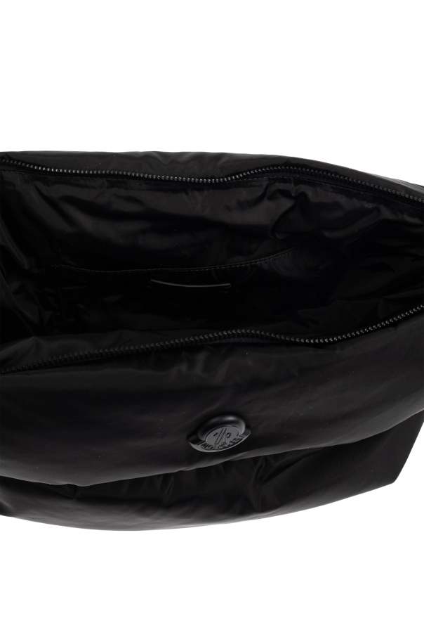 Moncler BLACK Quilted bag with logo 5