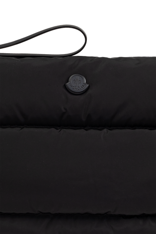 Moncler BLACK Quilted bag with logo 6
