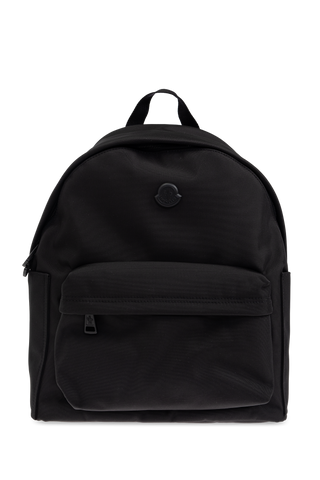 Moncler BLACK Backpack with logo 1