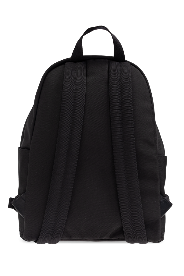 Moncler BLACK Backpack with logo 3