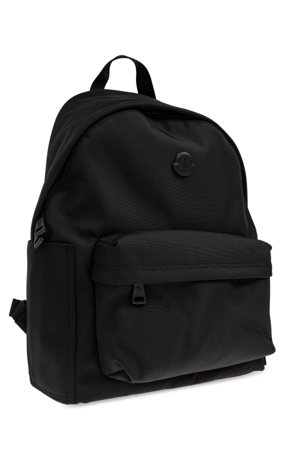 Moncler BLACK Backpack with logo 4