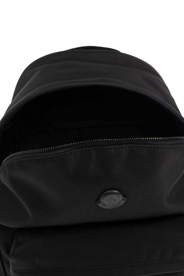 Moncler BLACK Backpack with logo 5