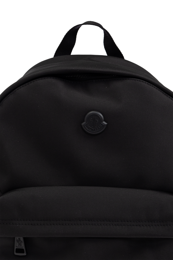 Moncler BLACK Backpack with logo 6