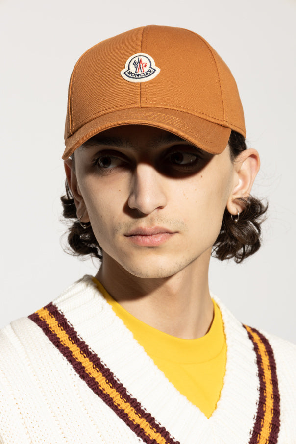 Moncler ORANGE Cap with logo 2