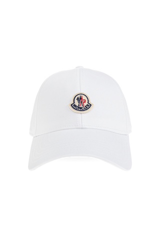 Moncler WHITE Cap with logo 1