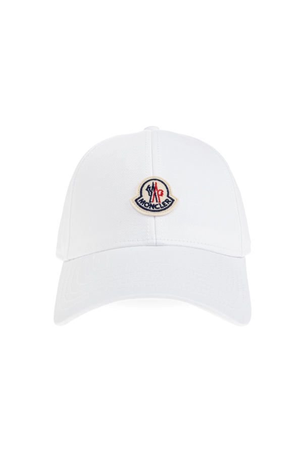 Moncler WHITE Cap with logo 1