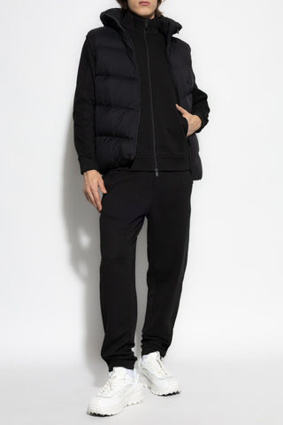 Moncler BLACK Trousers with logo 2
