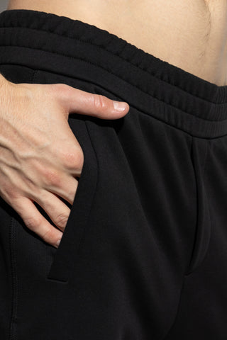 Moncler BLACK Trousers with logo 5
