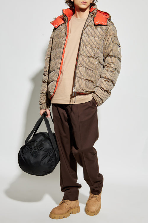 Moncler BROWN Creased trousers 2