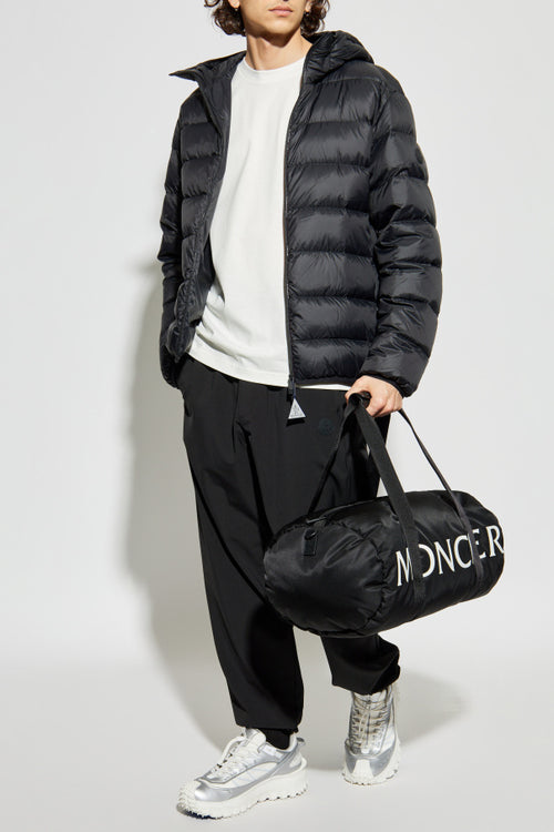 Moncler BLACK Trousers with logo 2