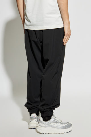 Moncler BLACK Trousers with logo 4