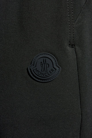 Moncler BLACK Trousers with logo 5