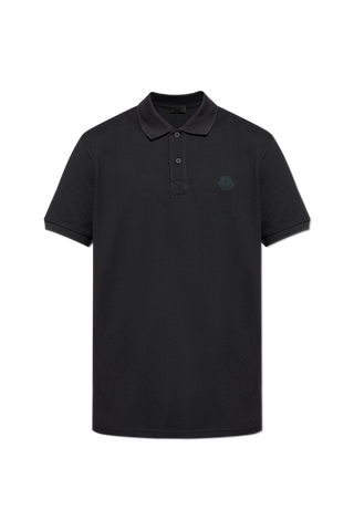 Moncler BLACK Polo with logo 1