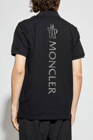 Moncler BLACK Polo with logo 4