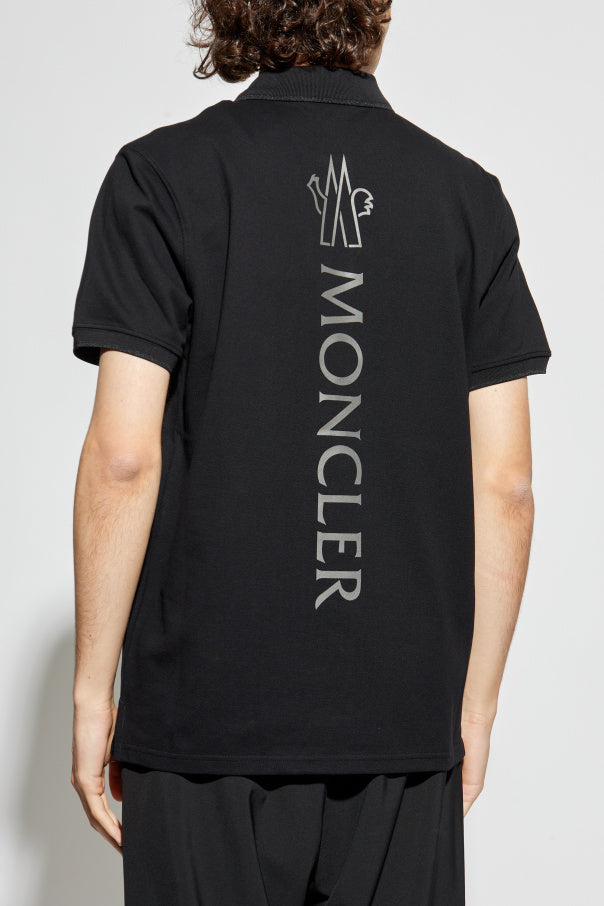 Moncler BLACK Polo with logo 4
