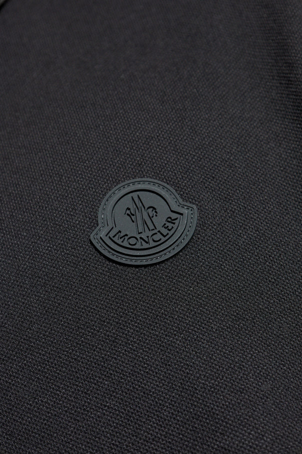 Moncler BLACK Polo with logo 5