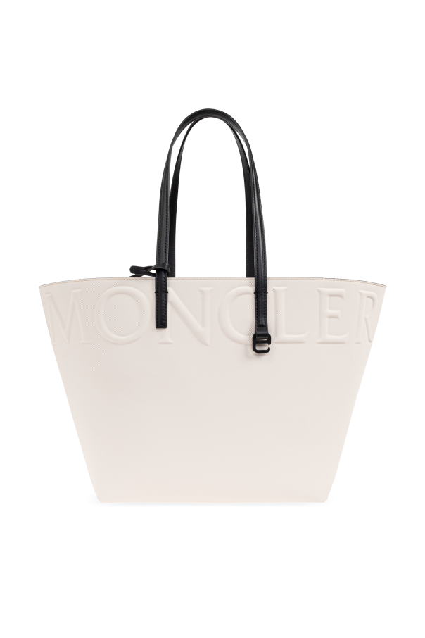 Moncler cream "Very" shopper bag 1
