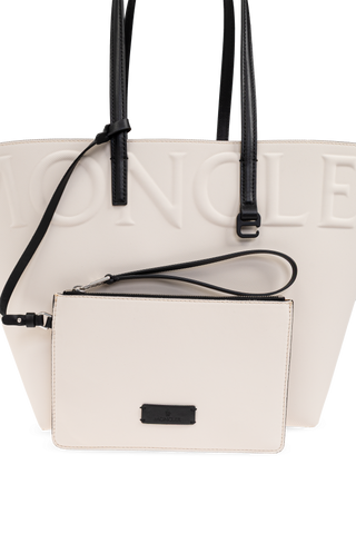 Moncler cream "Very" shopper bag 6