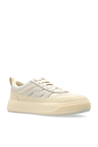 Moncler cream Sports shoes with logo 4