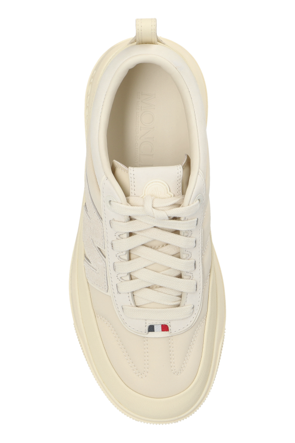 Moncler cream Sports shoes with logo 6