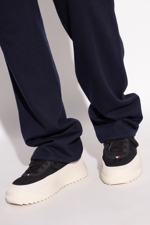 Moncler BLACK Sports shoes with logo 2
