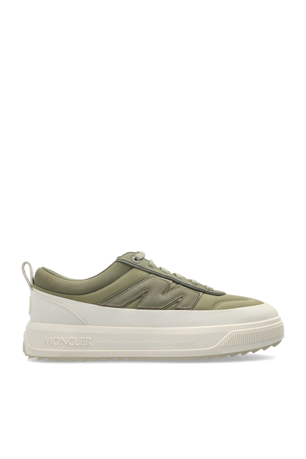 Moncler GREEN Sports shoes with logo 1