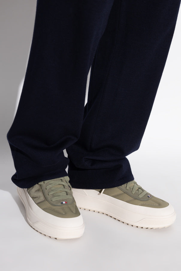 Moncler GREEN Sports shoes with logo 2