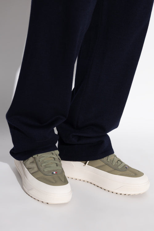 Moncler GREEN Sports shoes with logo 2