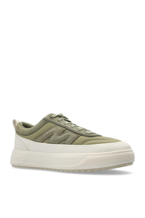Moncler GREEN Sports shoes with logo 4