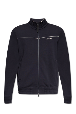 Moncler NAVY BLUE Zip-up sweatshirt 1