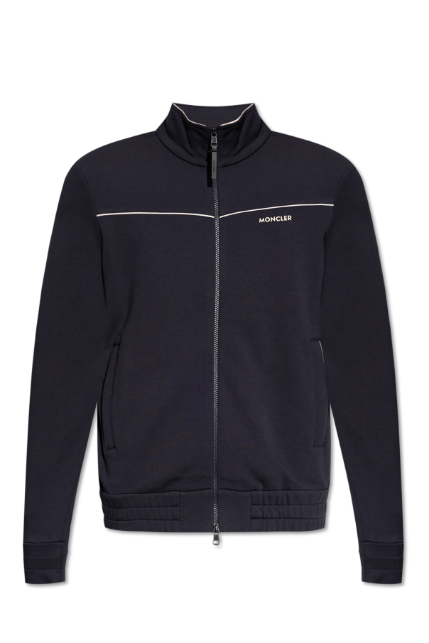 Moncler NAVY BLUE Zip-up sweatshirt 1