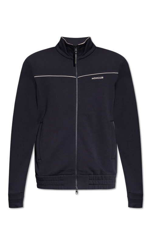 Moncler NAVY BLUE Zip-up sweatshirt 1