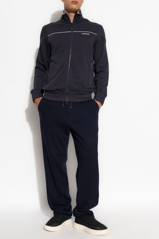 Moncler NAVY BLUE Zip-up sweatshirt 2
