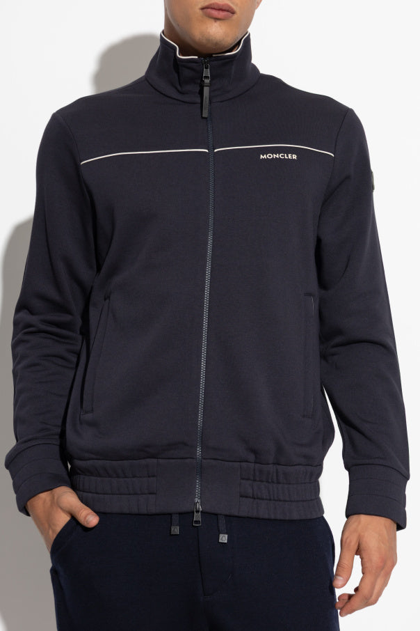 Moncler NAVY BLUE Zip-up sweatshirt 3