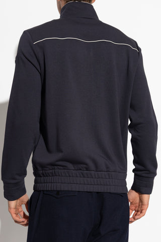 Moncler NAVY BLUE Zip-up sweatshirt 4