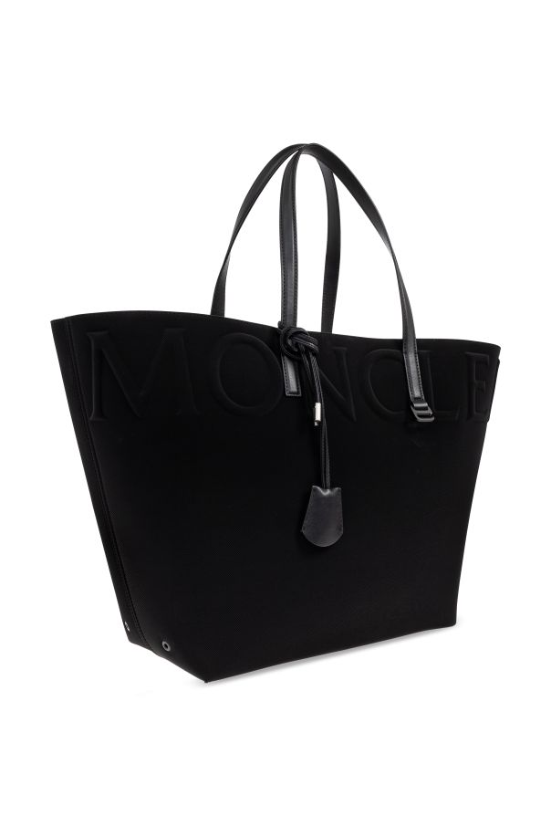 Moncler BLACK "Very Small" shopper bag 4