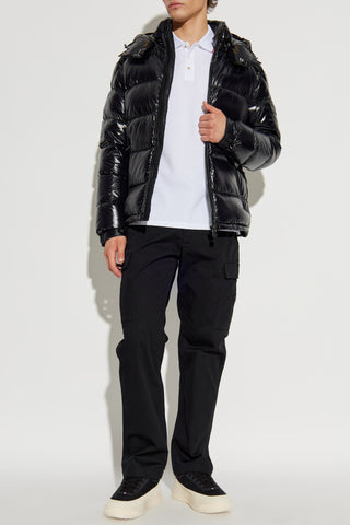 Moncler WHITE Cotton polo 2