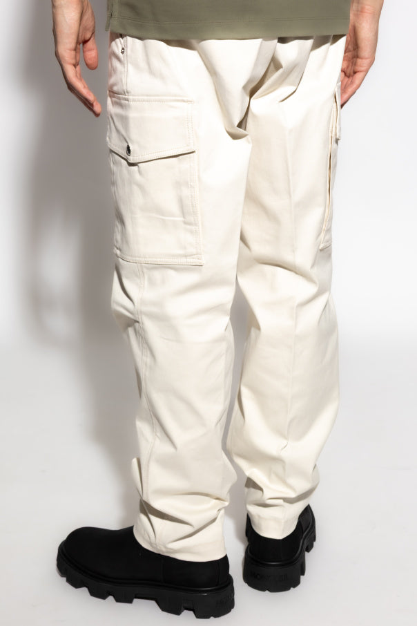 Moncler cream Cargo trousers 4