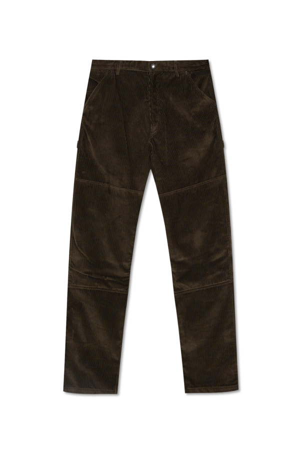 Moncler GREEN Corduroy trousers 1