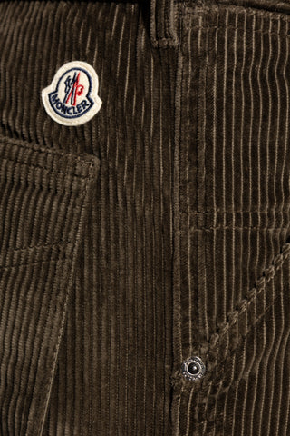 Moncler GREEN Corduroy trousers 5