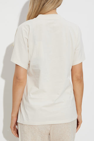 Moncler WHITE T-shirt with logo 4