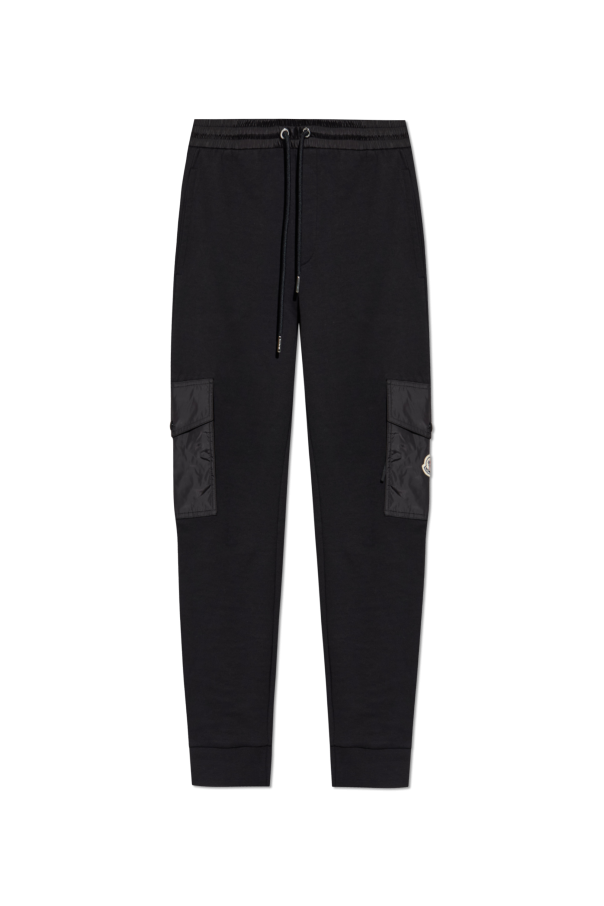 Moncler BLACK Cargo sweatpants 1