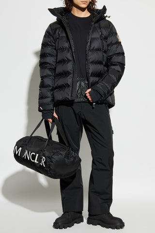 Moncler BLACK T-shirt with logo patch 2
