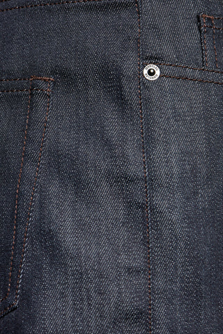Moncler NAVY BLUE Tapered leg jeans 5