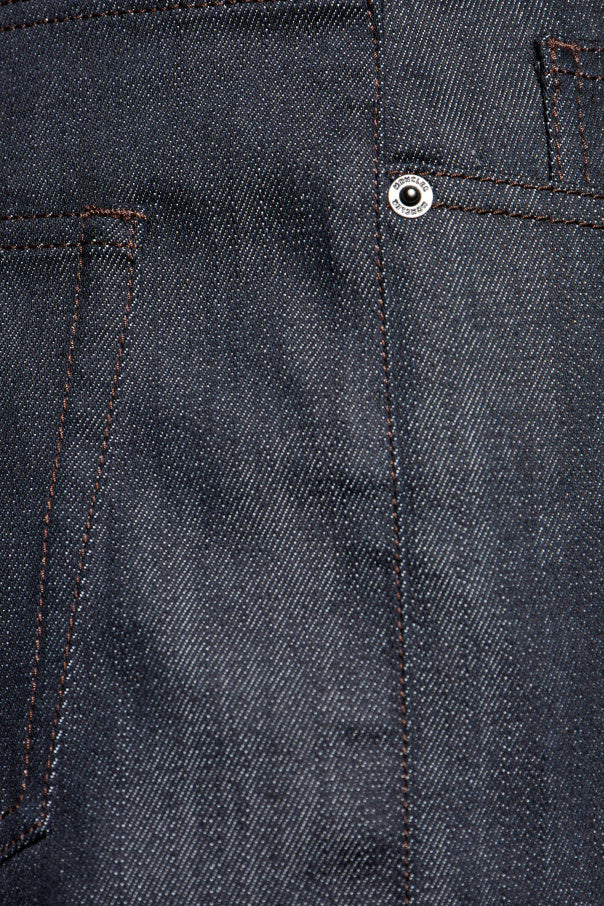 Moncler NAVY BLUE Tapered leg jeans 5