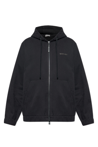 Moncler BLACK Sweatshirt with logo 1