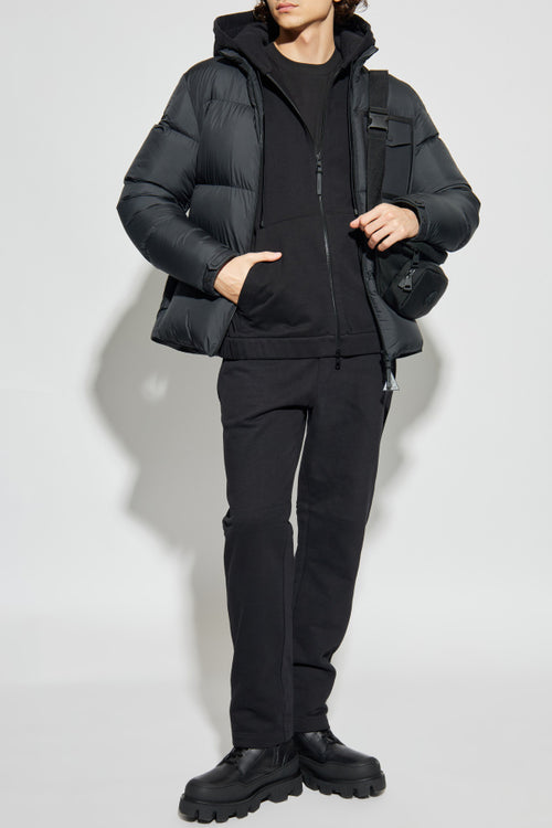 Moncler BLACK Sweatshirt with logo 2