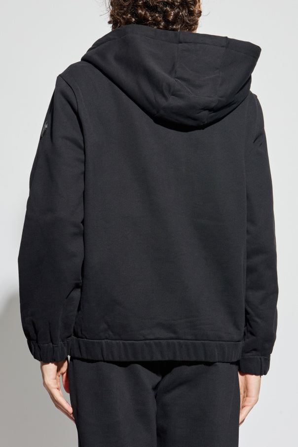 Moncler BLACK Sweatshirt with logo 4