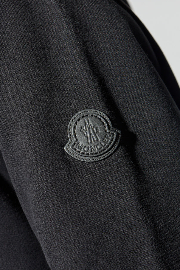 Moncler BLACK Sweatshirt with logo 5